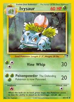 Ivysaur, Legendary Collection, n° 47