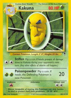 Kakuna, Legendary Collection, n° 50