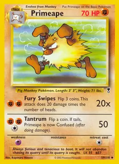 Primeape, Legendary Collection, n° 59