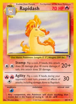 Rapidash, Legendary Collection, n° 60