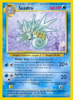 Seadra, Legendary Collection, n° 63