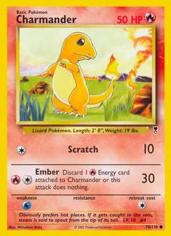 Charmander, Legendary Collection, n° 70