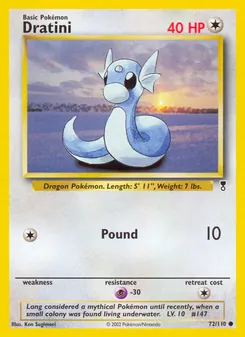 Dratini, Legendary Collection, n° 72