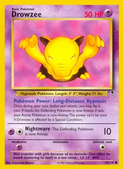 Drowzee, Legendary Collection, n° 73