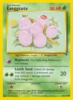 Exeggcute, Legendary Collection, n° 75