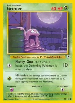 Grimer, Legendary Collection, n° 78