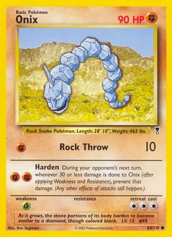 Onix, Legendary Collection, n° 84