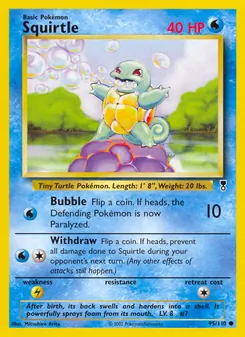 Squirtle, Legendary Collection, n° 95