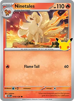 Ninetales, 30th Celebration, no. 010
