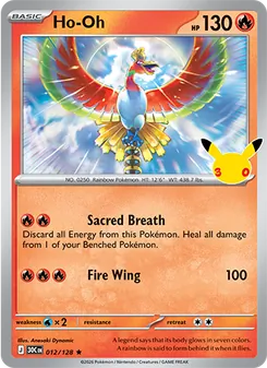 Ho-Oh, 30th Celebration, no. 012