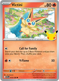 Victini, 30th Celebration, no. 013
