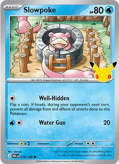 Slowpoke, 30th Celebration, no. 016