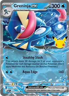 Greninja ex, 30th Celebration, no. 021