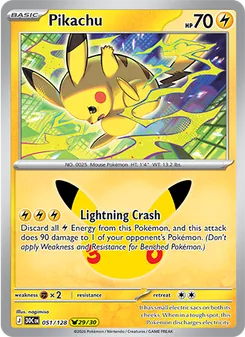 Pikachu, 30th Celebration, no. 051