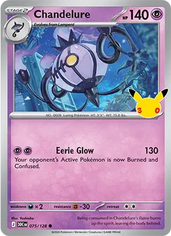 Chandelure, 30th Celebration, no. 075