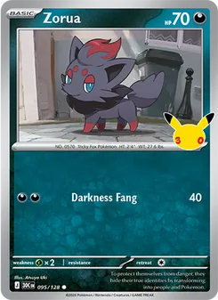 Zorua, 30th Celebration, no. 095