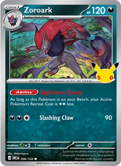 Zoroark, 30th Celebration, no. 096