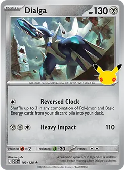 Dialga, 30th Celebration, no. 103