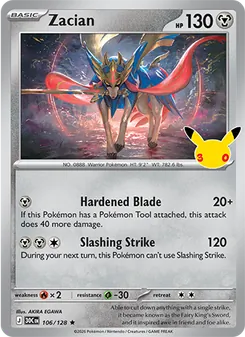 Zacian, 30th Celebration, no. 106