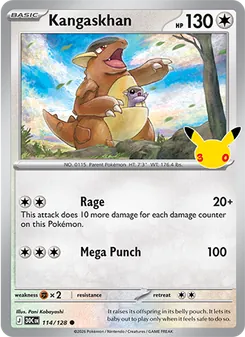 Kangaskhan, 30th Celebration, no. 114