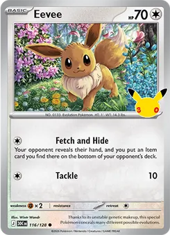 Eevee, 30th Celebration, no. 116