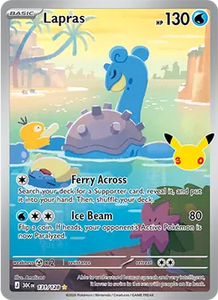 Lapras, 30th Celebration, no. 131