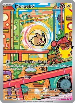 Morpeko, 30th Celebration, no. 135