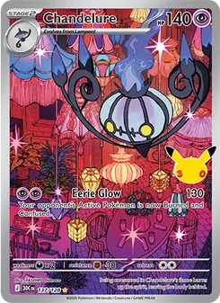 Chandelure, 30th Celebration, no. 137
