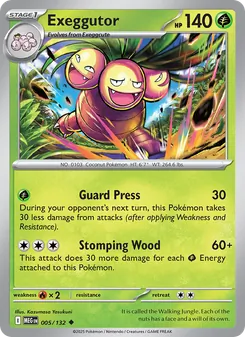 Exeggutor, Mega Evolution, no. 005