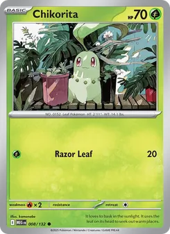 Chikorita, Mega Evolution, no. 008