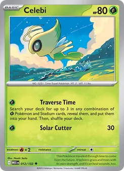 Celebi, Mega Evolution, no. 012