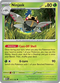 Ninjask, Mega Evolution, no. 017
