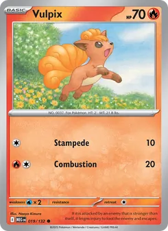 Vulpix, Mega Evolution, no. 019