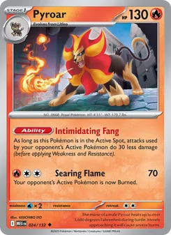 Pyroar, Mega Evolution, no. 024