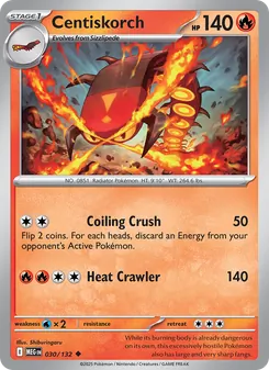 Centiskorch, Mega Evolution, no. 030