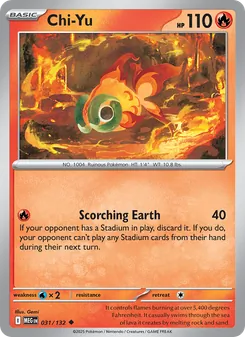 Chi-Yu, Mega Evolution, no. 031