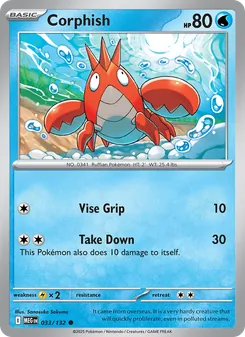 Corphish, Mega Evolution, no. 033