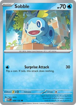 Sobble, Mega Evolution, no. 039