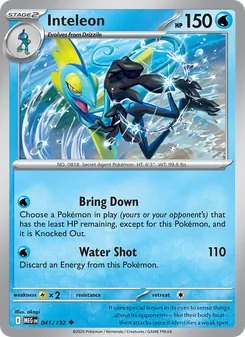 Inteleon, Mega Evolution, no. 041