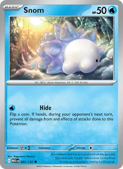 Snom, Mega Evolution, no. 042