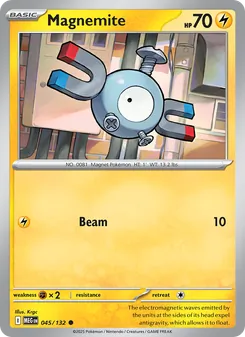 Magnemite, Mega Evolution, no. 045