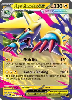 Mega Manectric ex, Mega Evolution, no. 050