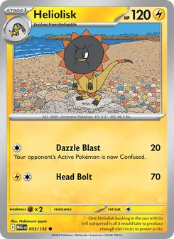 Heliolisk, Mega Evolution, no. 053
