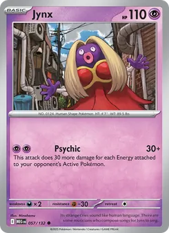 Jynx, Mega Evolution, no. 057