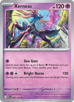 Xerneas, Mega Evolution, no. 064