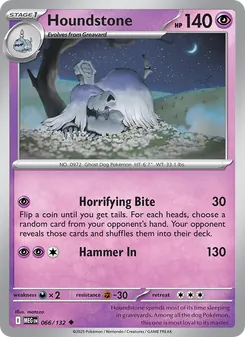 Houndstone, Mega Evolution, no. 066