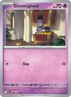 Gimmighoul, Mega Evolution, no. 067