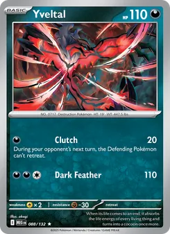 Yveltal, Mega Evolution, no. 088