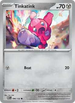 Tinkatink, Mega Evolution, no. 096