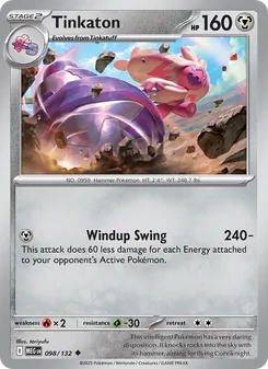 Tinkaton, Mega Evolution, no. 098
